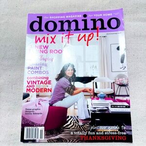 Domino | Magazine | Domino Magazine November 2005 with Ashley Edwards